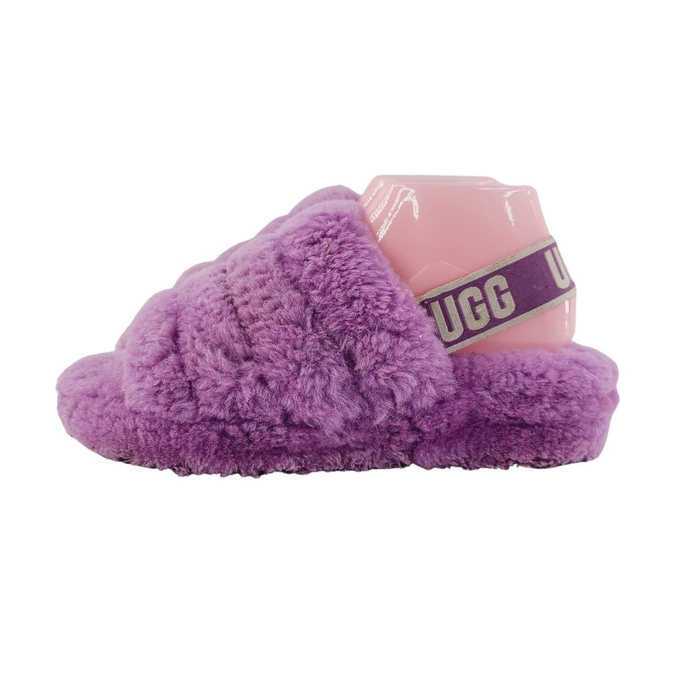 UGG Fall / Winter / Spring Slip-On Open Toe Slide Slippers Women's Size 8 Purple